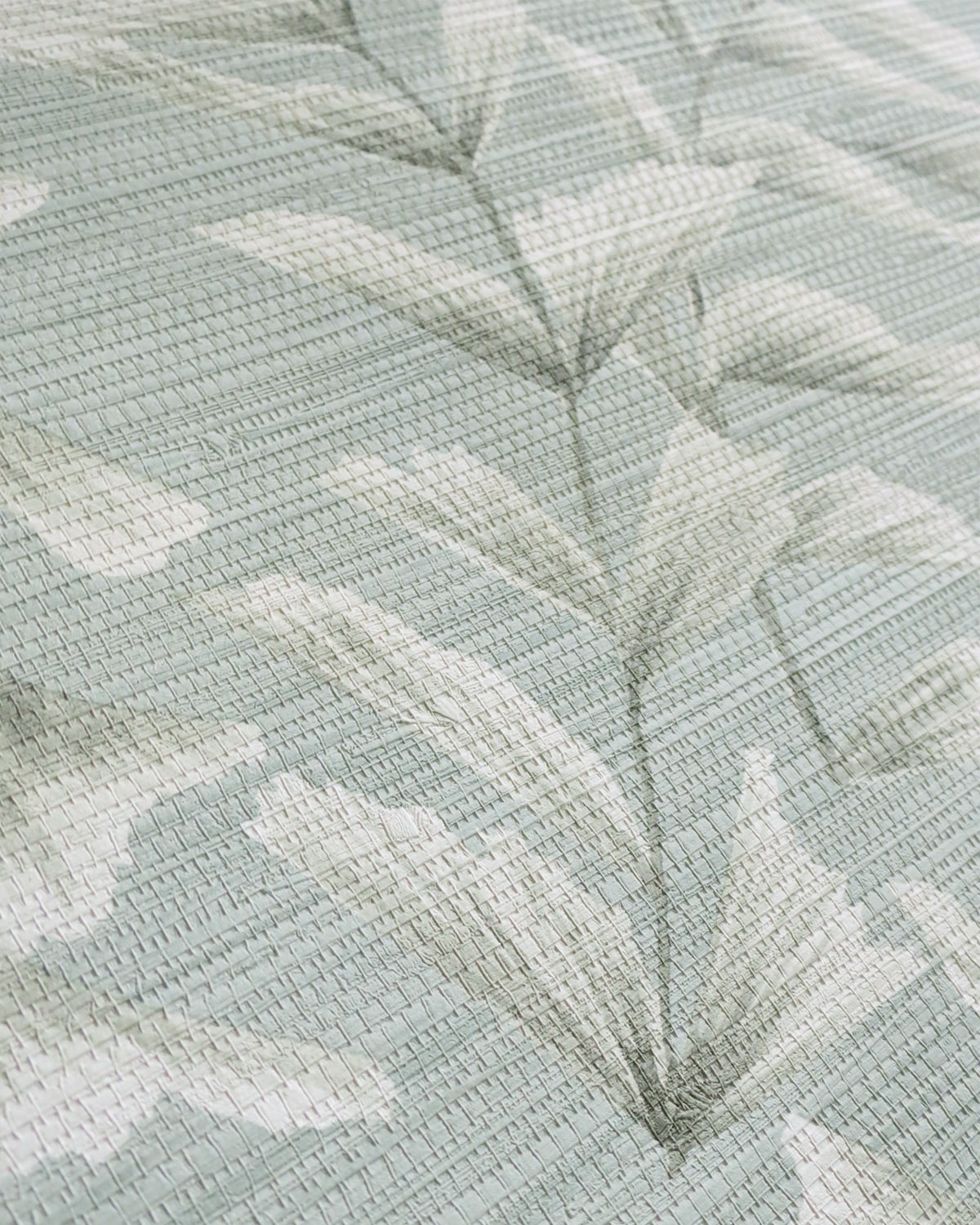 Alzaida Sea Glade Ginkgo Trail Unpasted Wallpaper Texture from Finish Theory