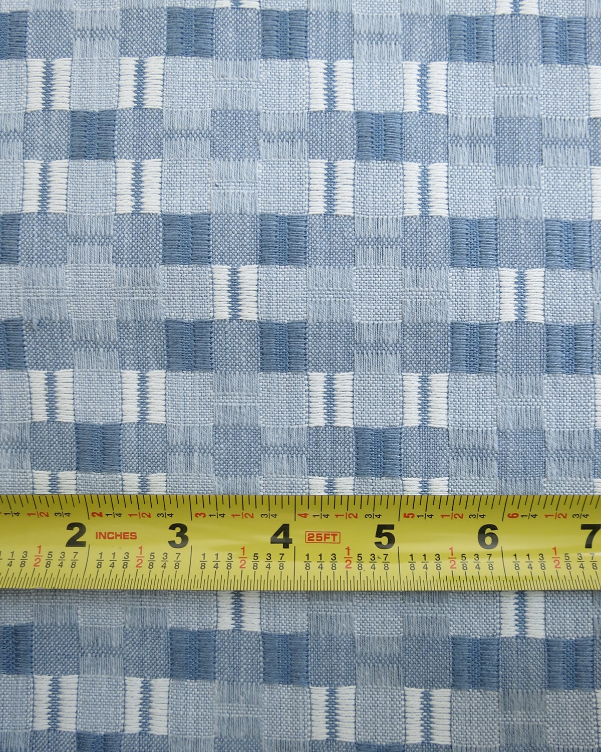 Sissen Raindrop Woven Checker Fabric Scale at Finish Theory