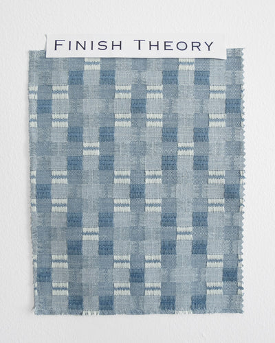 Sissen Raindrop Woven Checker Fabric at Finish Theory
