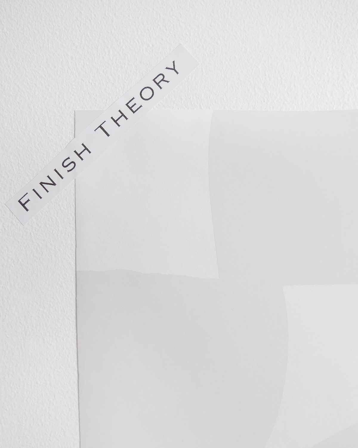 Dalton Grey Silk Geometric Unpasted Wallpaper Detail from Finish Theory
