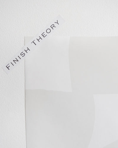 Dalton Grey Silk Geometric Unpasted Wallpaper Detail from Finish Theory
