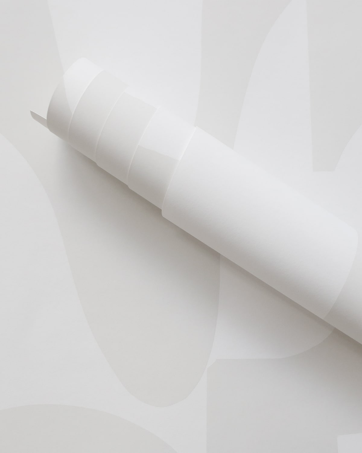 Dalton Grey Silk Geometric Unpasted Wallpaper Roll from Finish Theory