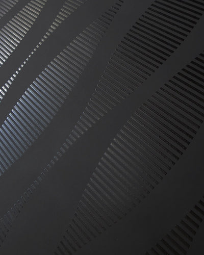 Selina Obsidian Striped Shapes Unpasted Wallpaper