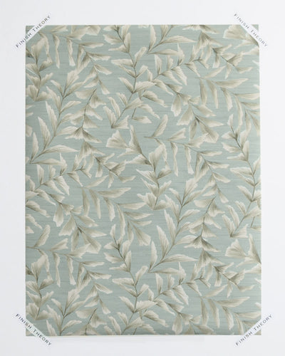 Alzaida Sea Glade Ginkgo Trail Unpasted Wallpaper from Finish Theory